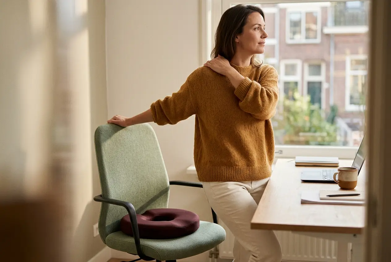 Aambeien verlichten op het werk: twee praktische technieken