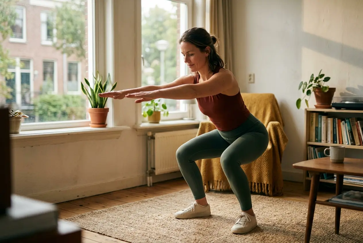 Volledige lichaamstraining in 15 minuten: 3 oefeningen