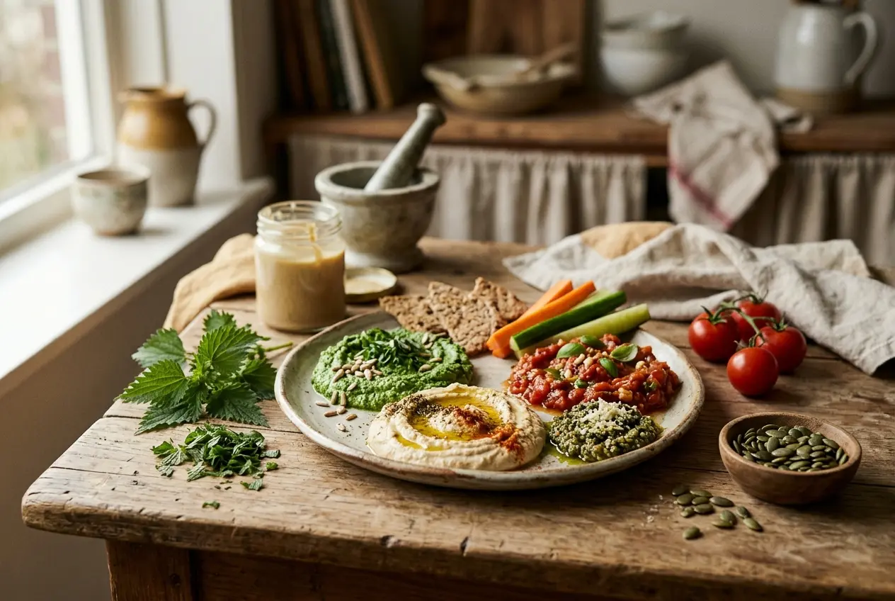 Zelf gezonde dips maken: 4 eenvoudige recepten met groenten