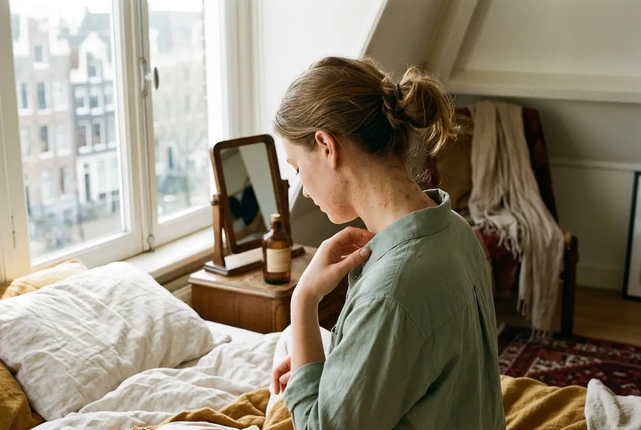 Acne in de nek: oorzaken en 14 bewezen tips om het te verminderen
