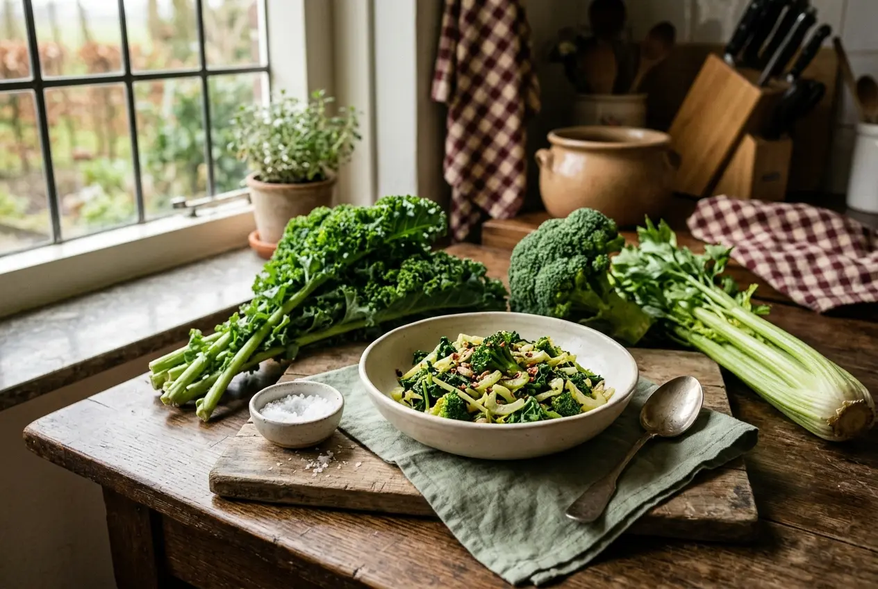 Waarom boerenkool, broccoli en bleekselderij zo gezond zijn — en hoe je ze bereidt