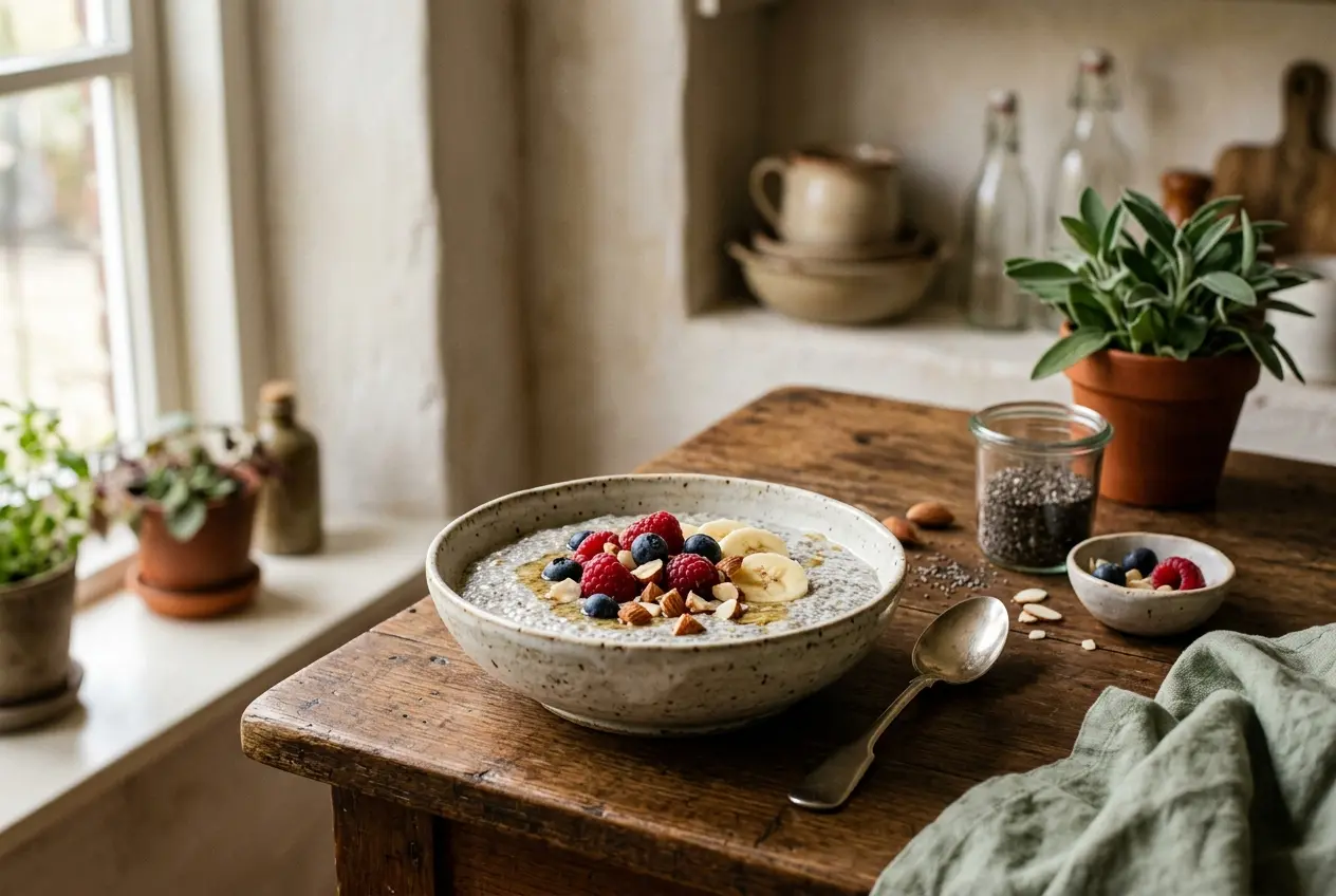 Chia pudding maken: simpel recept in 5 minuten en voedingsvoordelen