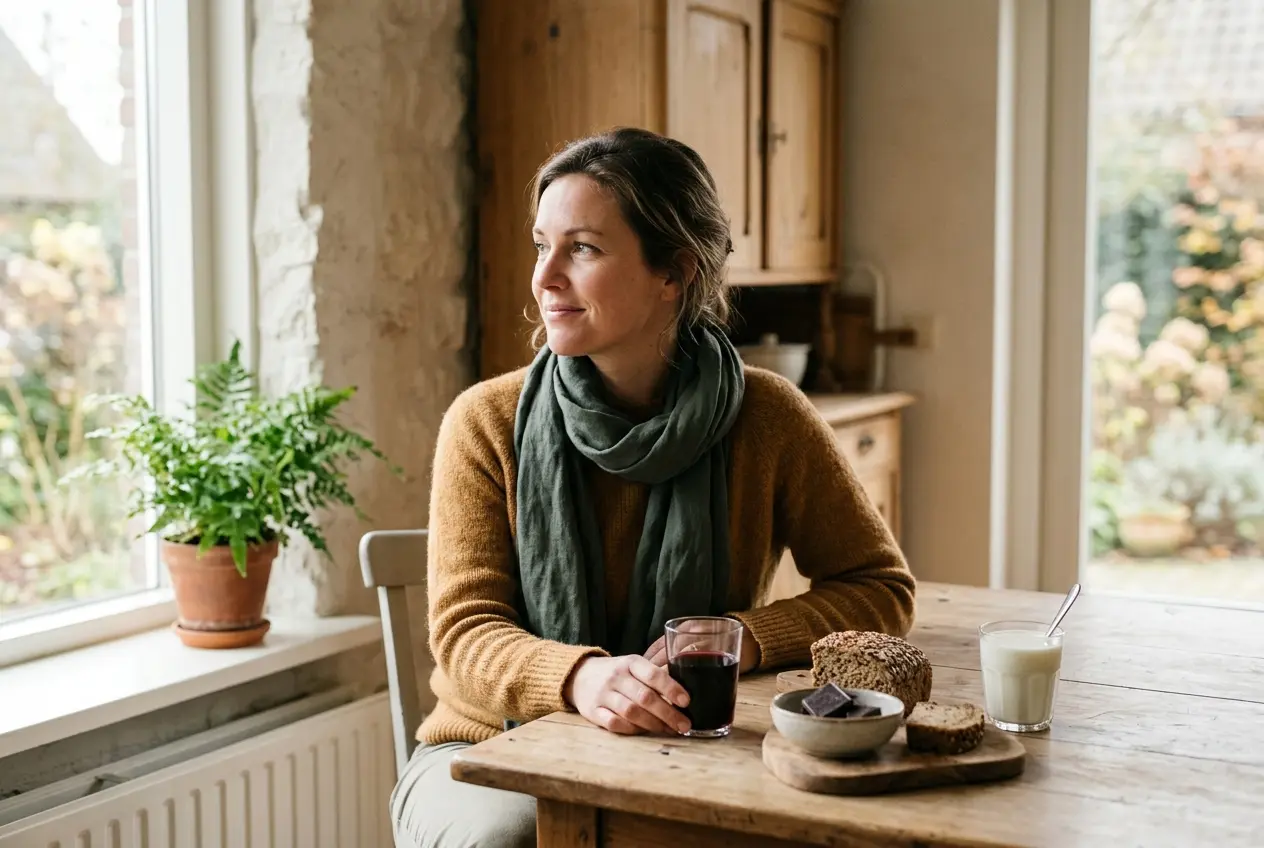 Darmflora verbeteren: wat rode wijn, pure chocolade en karnemelk bijdragen