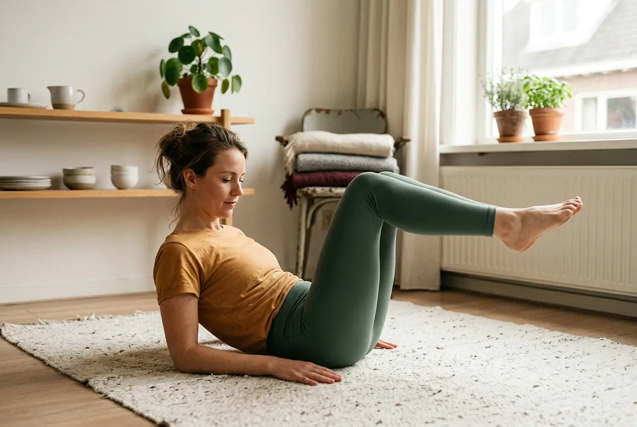 De 7 beste buikspieroefeningen voor thuis (complete routine)