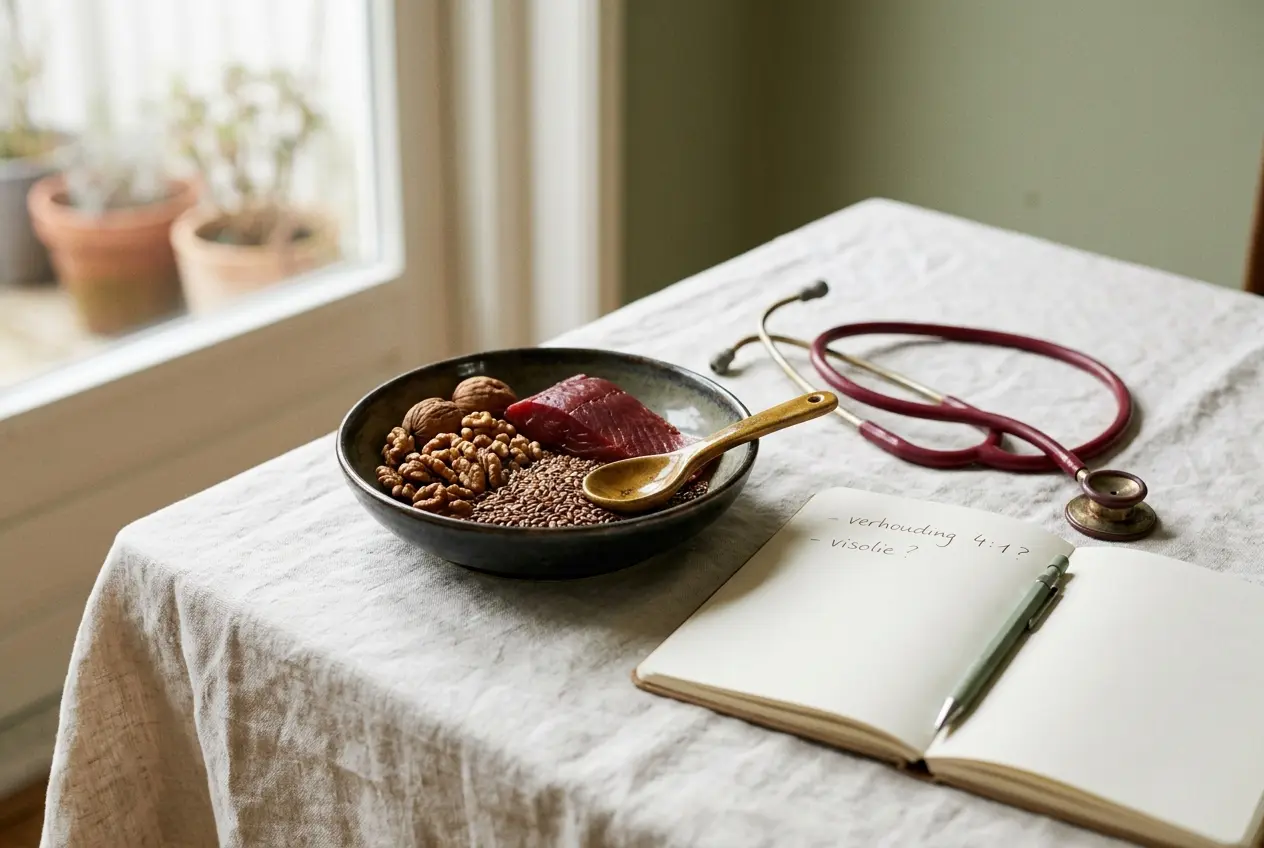 Omega-3 en omega-6: de juiste verhouding voor een gezond hart