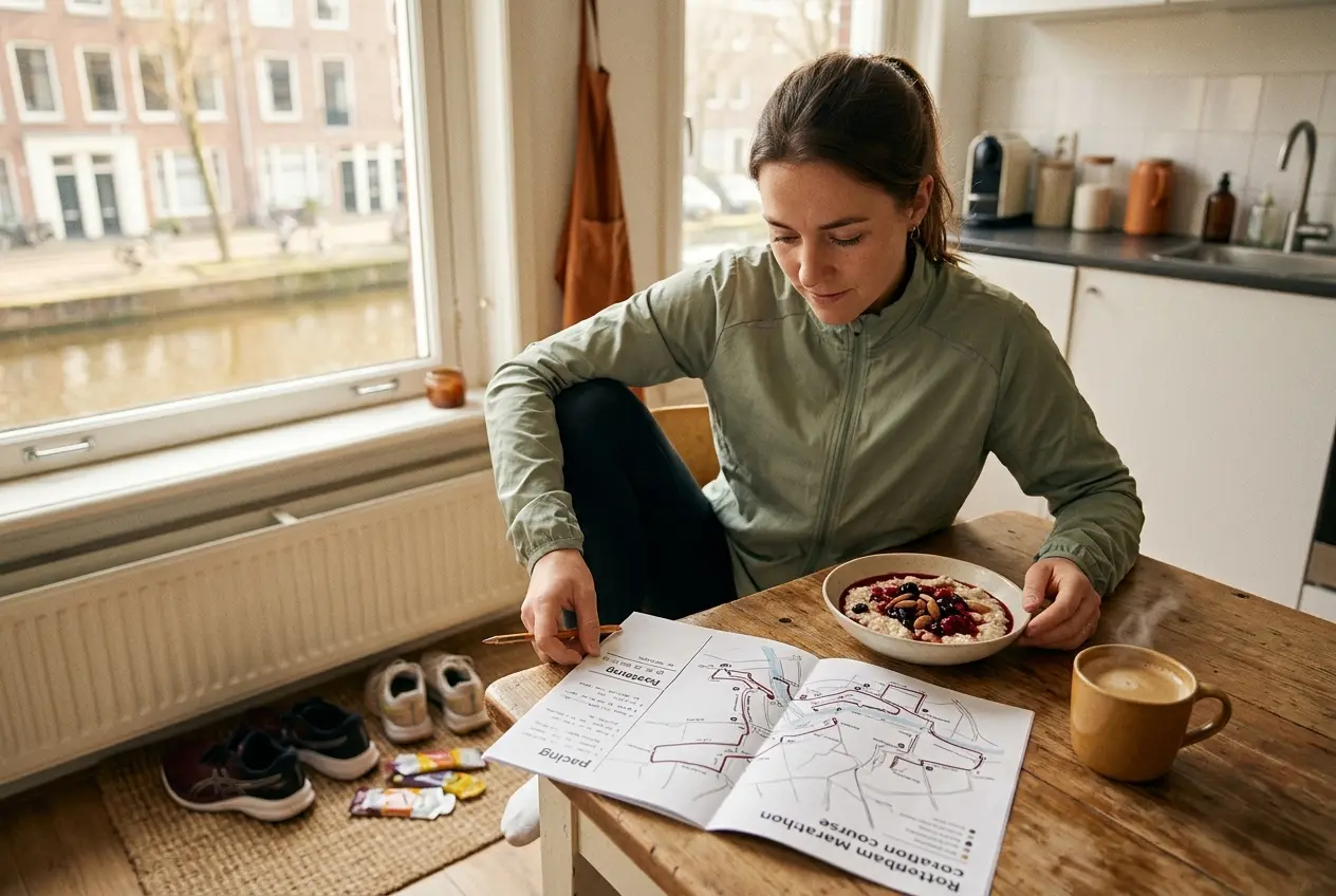 De laatste week voor de marathon: rust, eten en strategie
