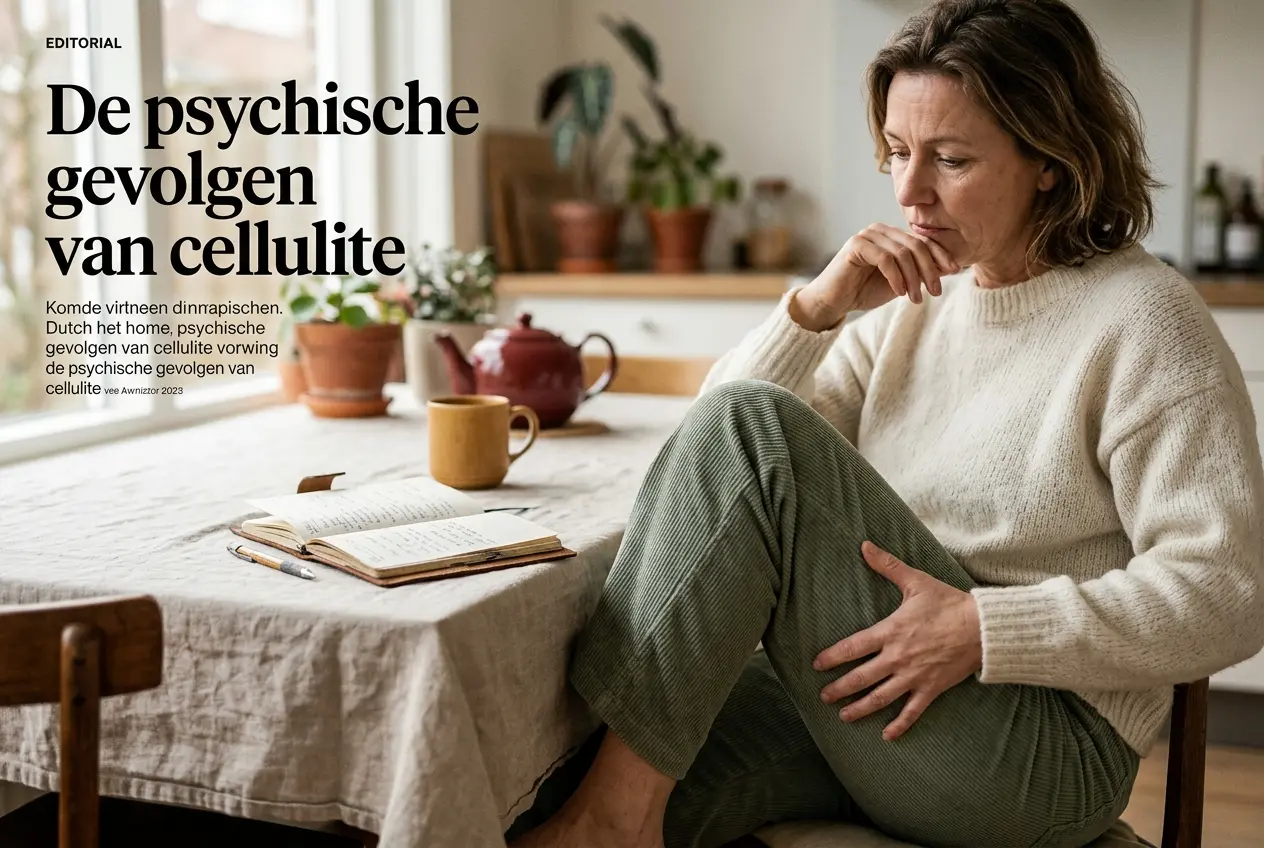 De psychische gevolgen van cellulite: wat doet sinaasappelhuid met je zelfvertrouwen?