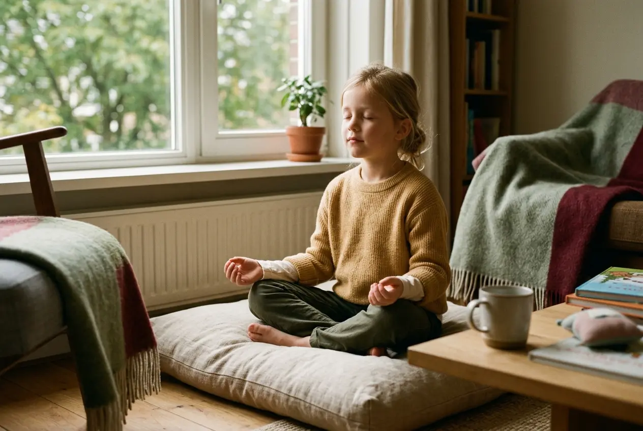 Meditatie voor kinderen: wat werkt echt en hoe begin je thuis?