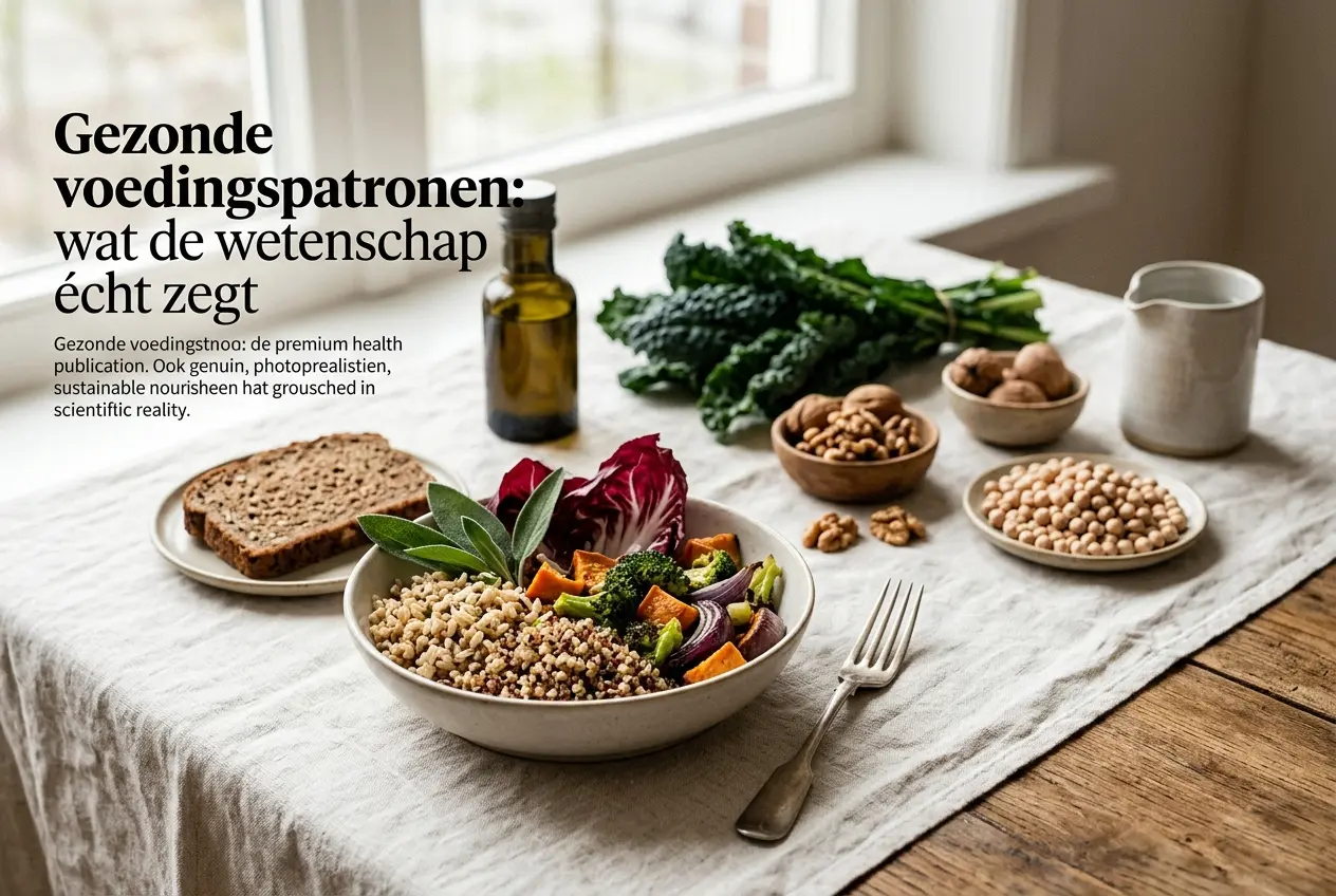 Gezonde voedingspatronen: wat de wetenschap écht zegt