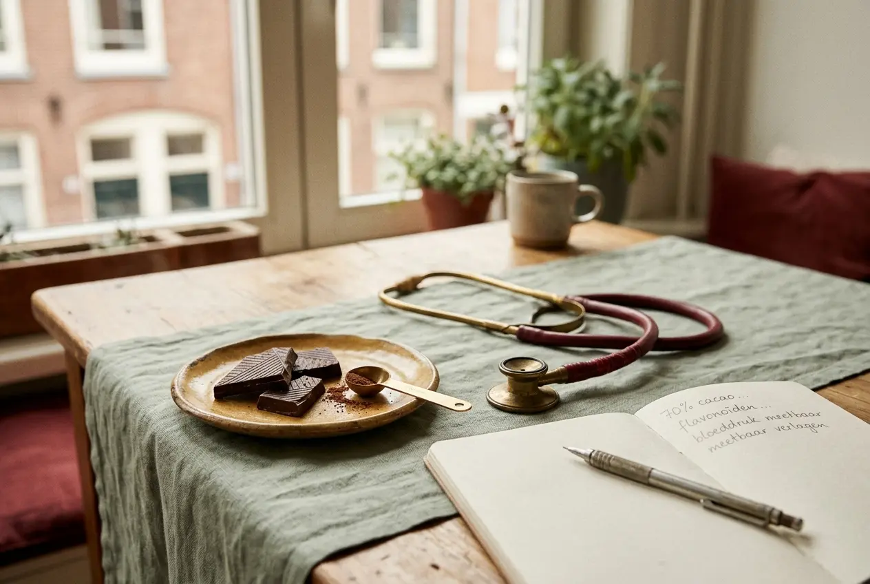 Pure chocolade en bloeddruk: hoeveel gram per dag helpt echt?
