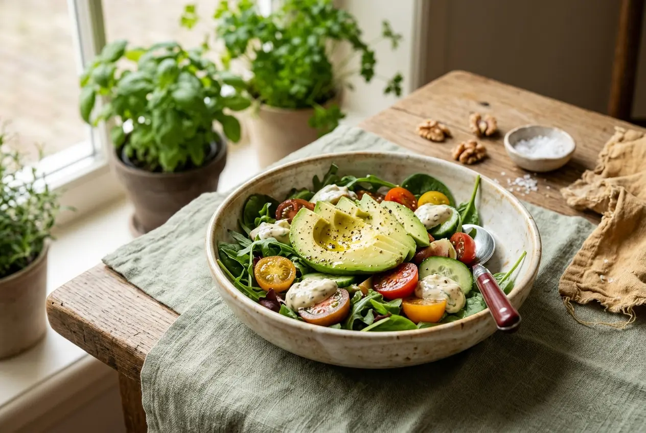 Avocado salade bij eczeem: recept en voedingstips voor een rustigere huid