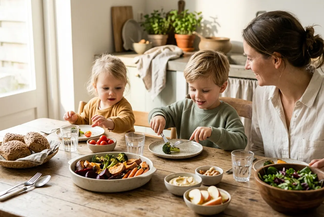 Eten met je kids: 8 praktische tips voor een gezonde eetrelatie