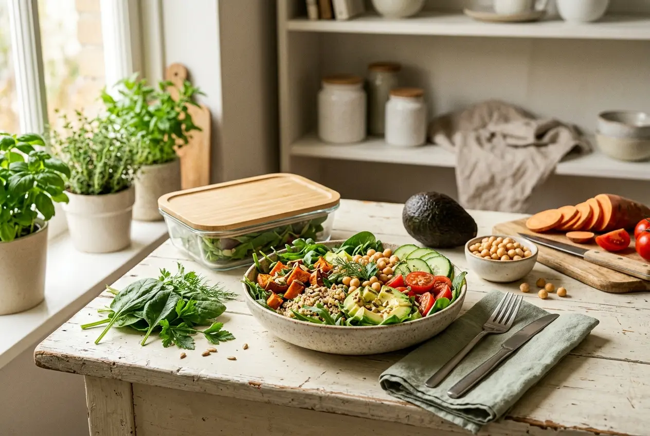 Gezonde lunch op het werk: snelle salades voor meer energie overdag