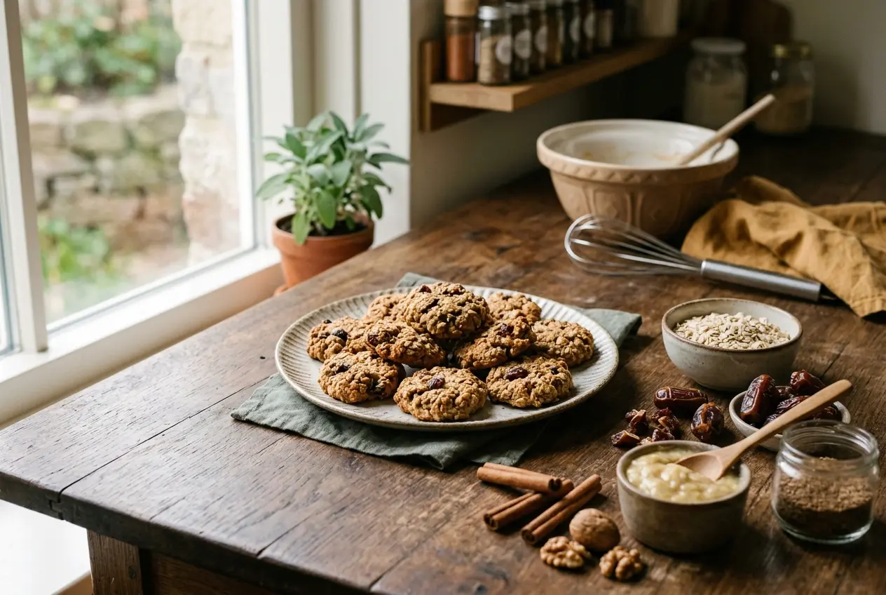 Gezonde Havermoutkoekjes Zonder Toegevoegde Suiker – Eenvoudig Recept