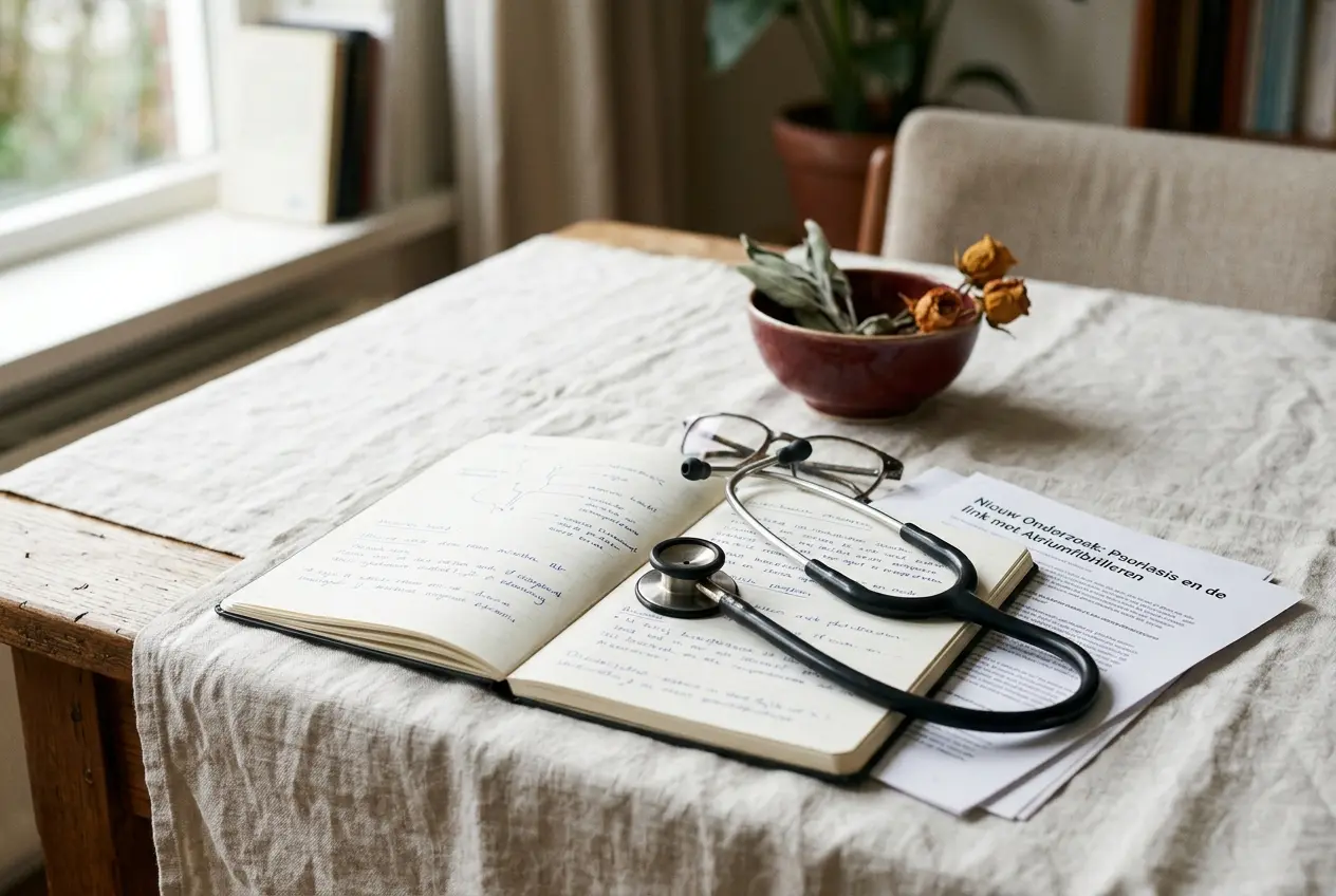 Psoriasis en hartritmestoornissen: wat zegt nieuw onderzoek?