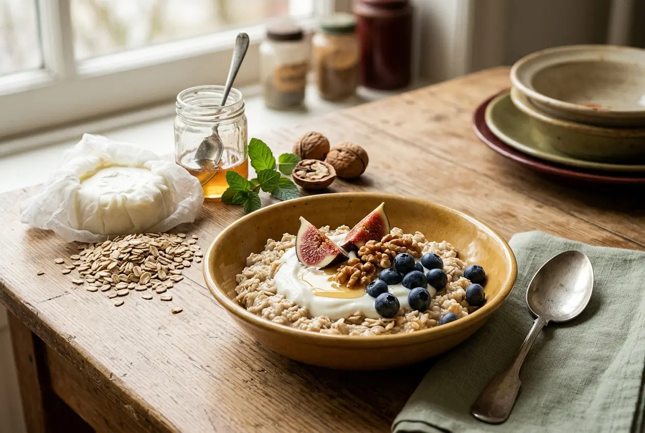 Havermout met yoghurt ontbijt: voedzaam recept met wetenschappelijke onderbouwing