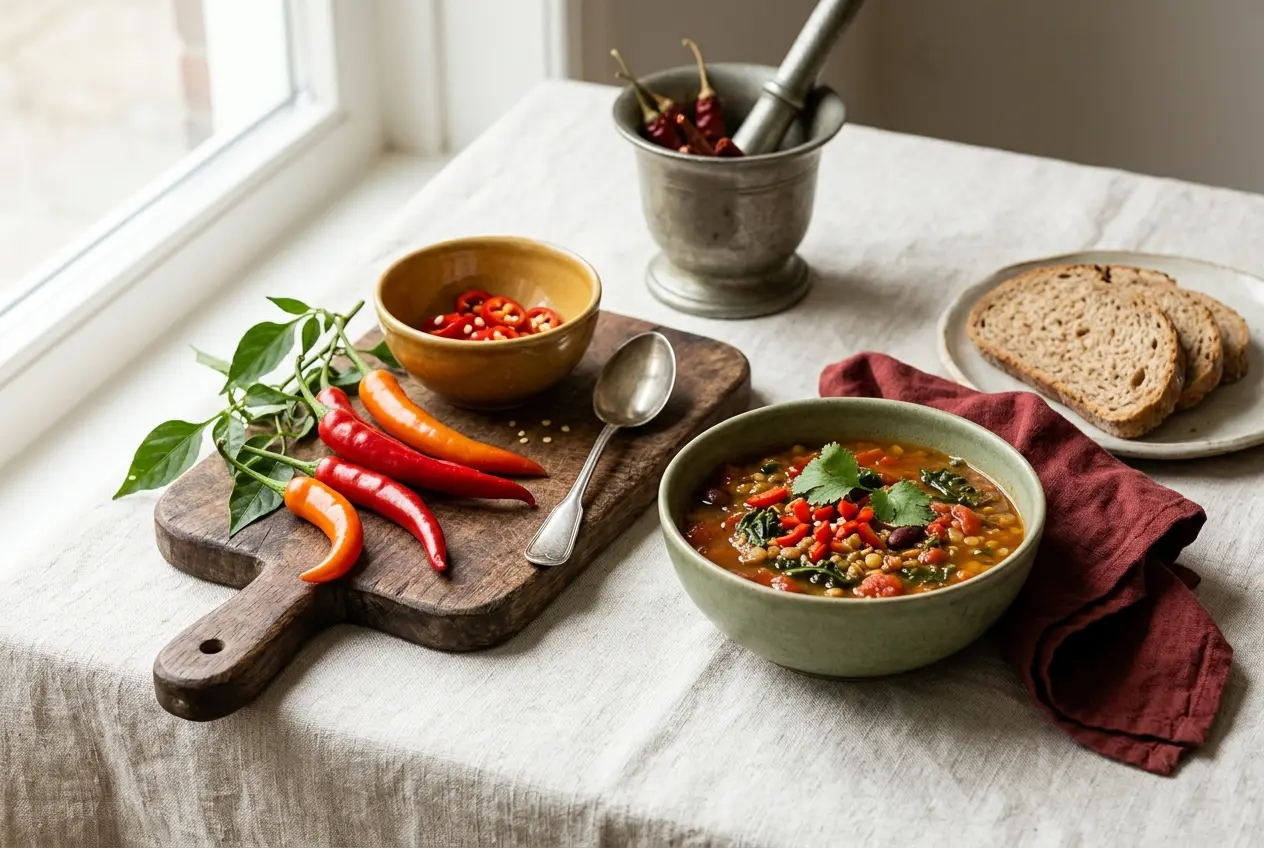 Capsaïcine in hete pepers: wat doet het écht met je cholesterol?