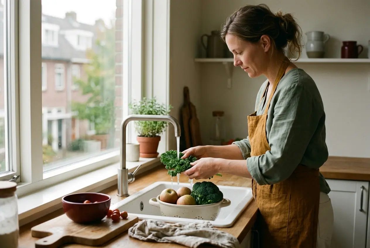 Groente en fruit wassen: waarom het zinvol is en hoe je het effectief doet