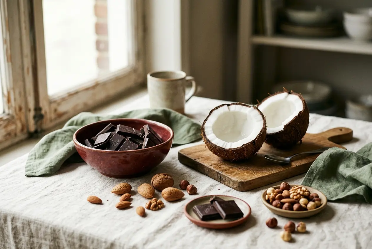 Welk junkfood is minder ongezond? Chocolade, kokosnoot en de nuance