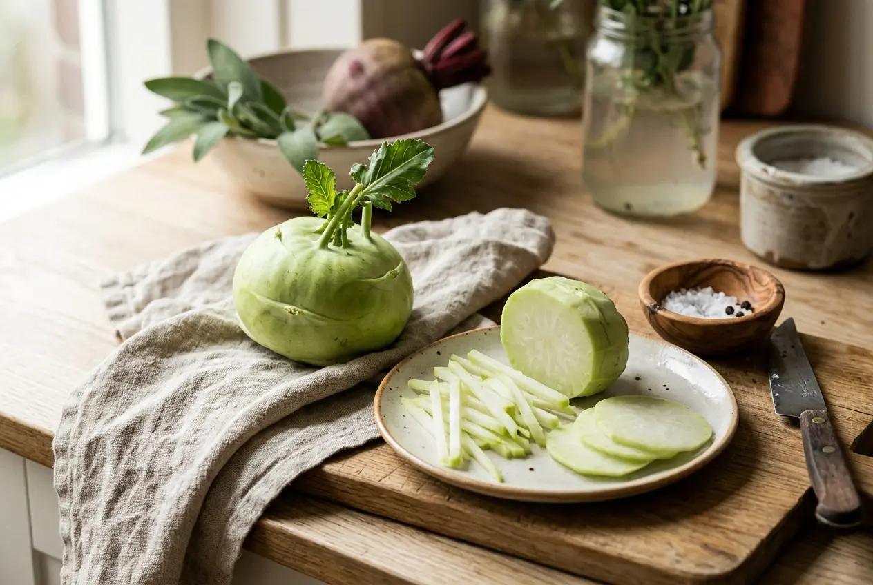 Koolrabi: gezondheidsvoordelen, voedingswaarden en bereidingstips