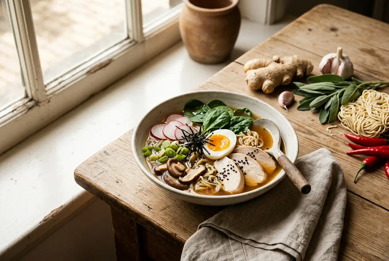 Ramen soep thuis: zo maak je het gezond