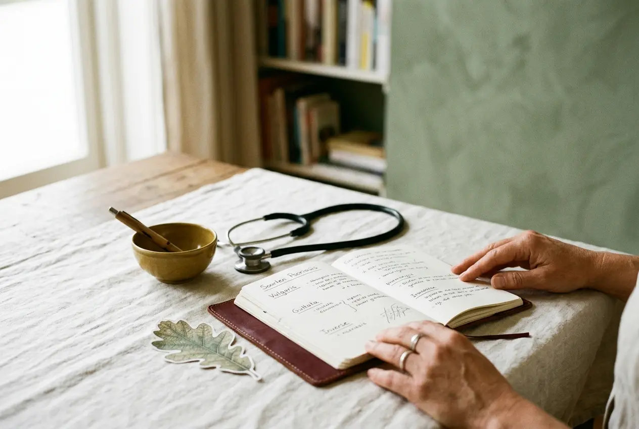 Soorten psoriasis herkennen: kenmerken, verschil en behandeling