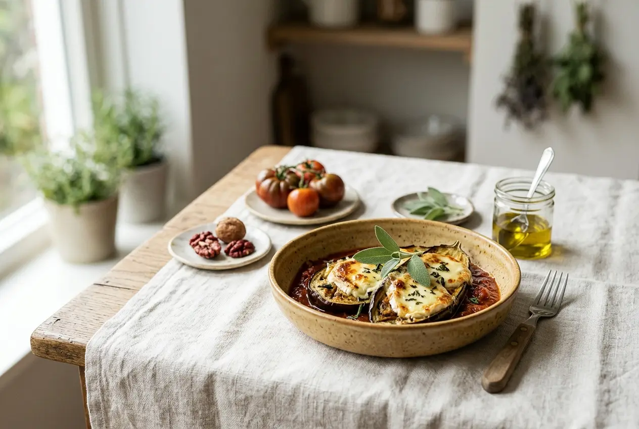 Psoriasis en voeding: aubergine met kaas — geschikt voor jou?