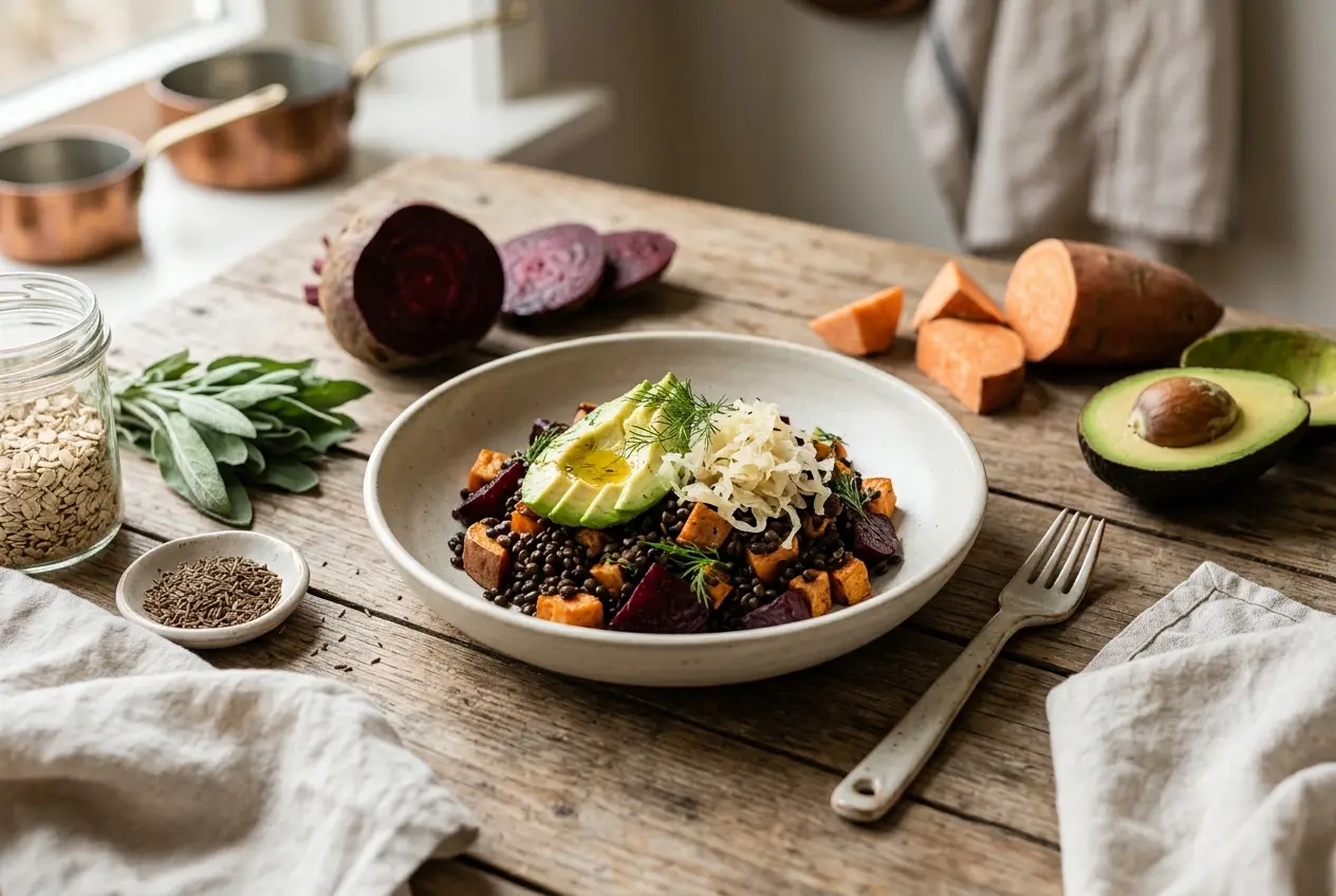 Recepten voor een betere spijsvertering: 5 ingrediënten en 3 maaltijden