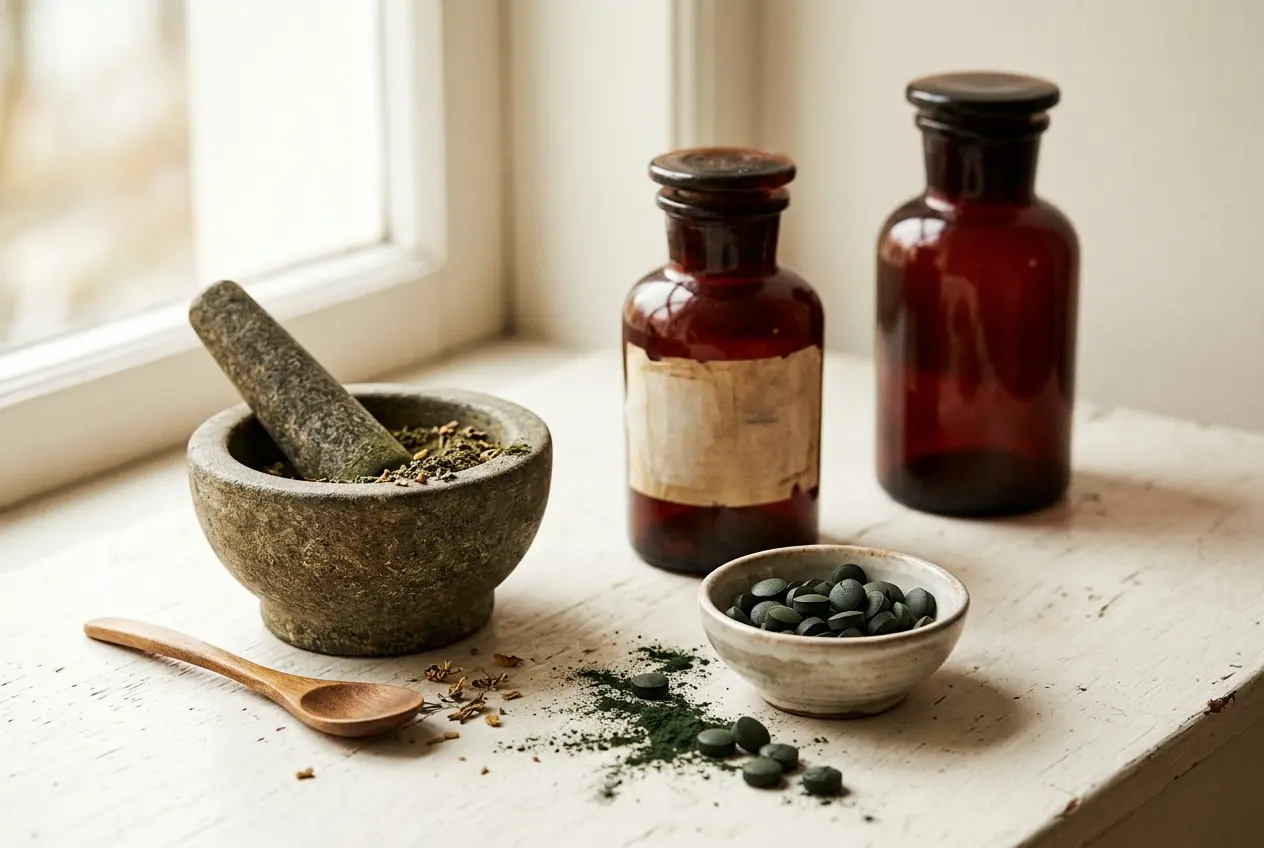 Spirulina en herpes: wat zegt het onderzoek echt?