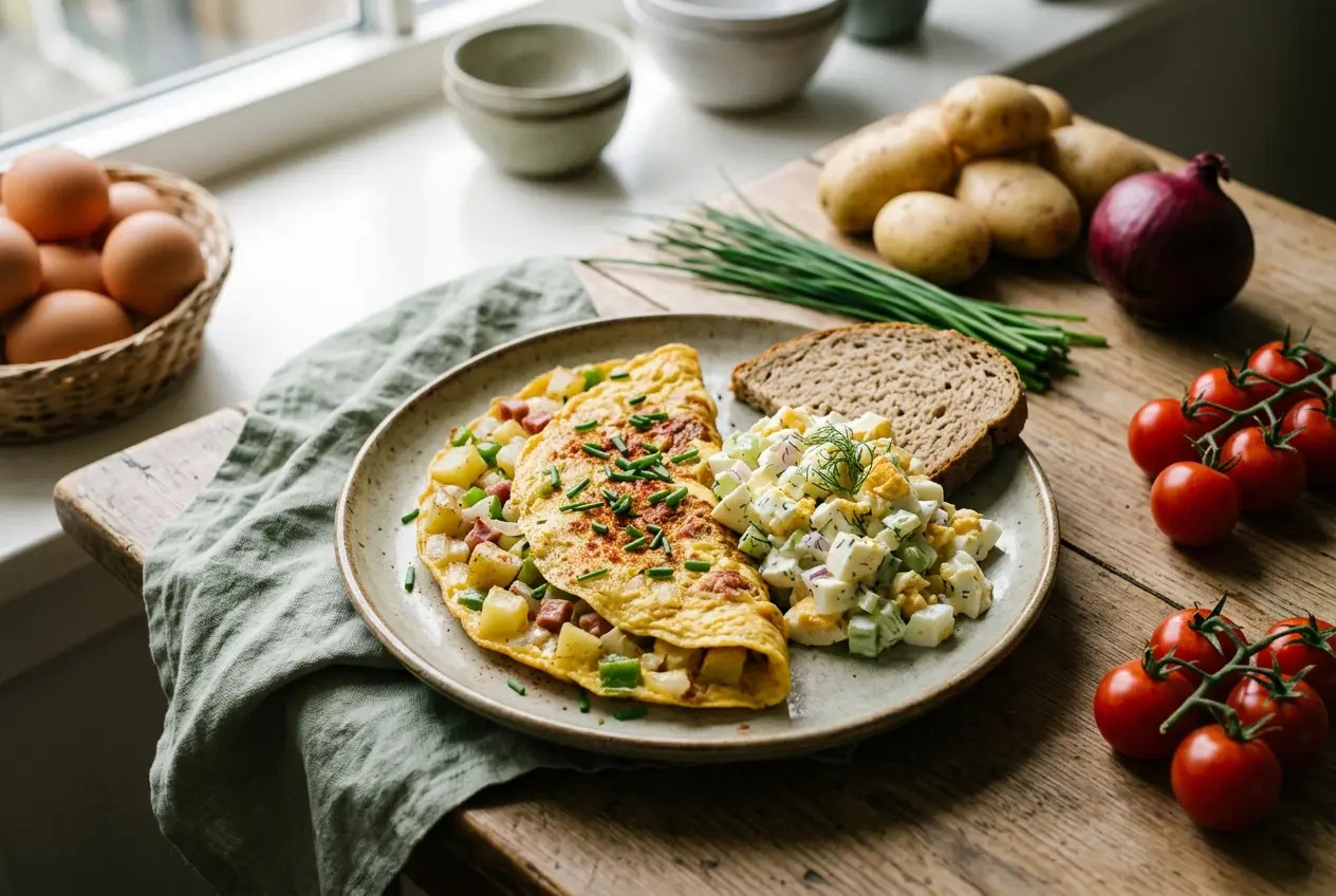 Gezonde Eiersalade en Boerenomelet: 10 Recepten met Wetenschappelijke Onderbouwing