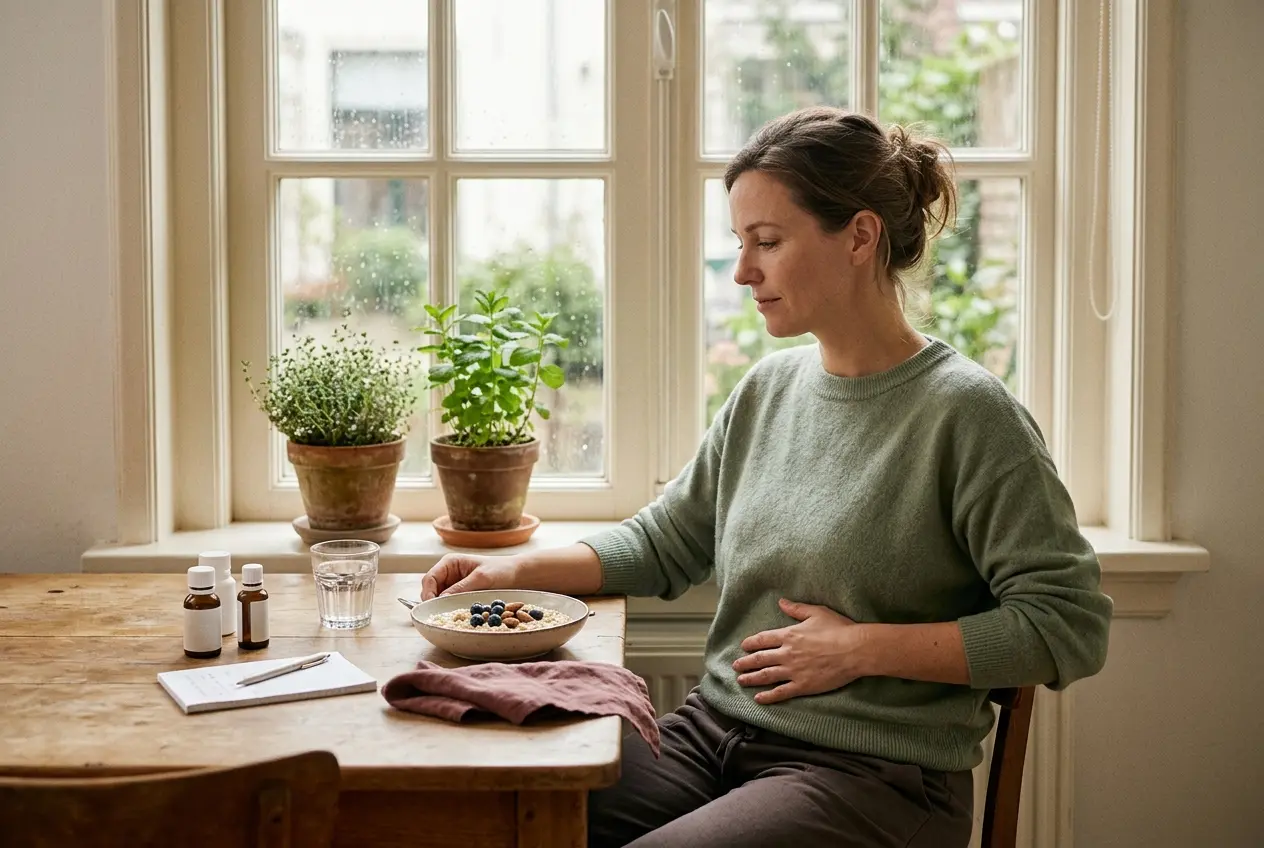 Tips tegen een opgezette buik: van voeding tot leefstijl