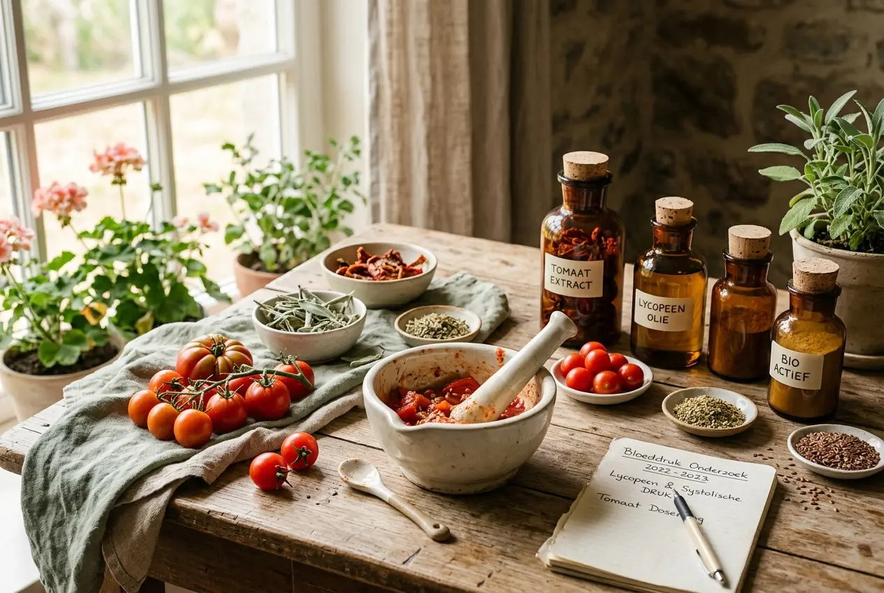 Lycopeen uit tomaten en bloeddruk: wat zegt het onderzoek?
