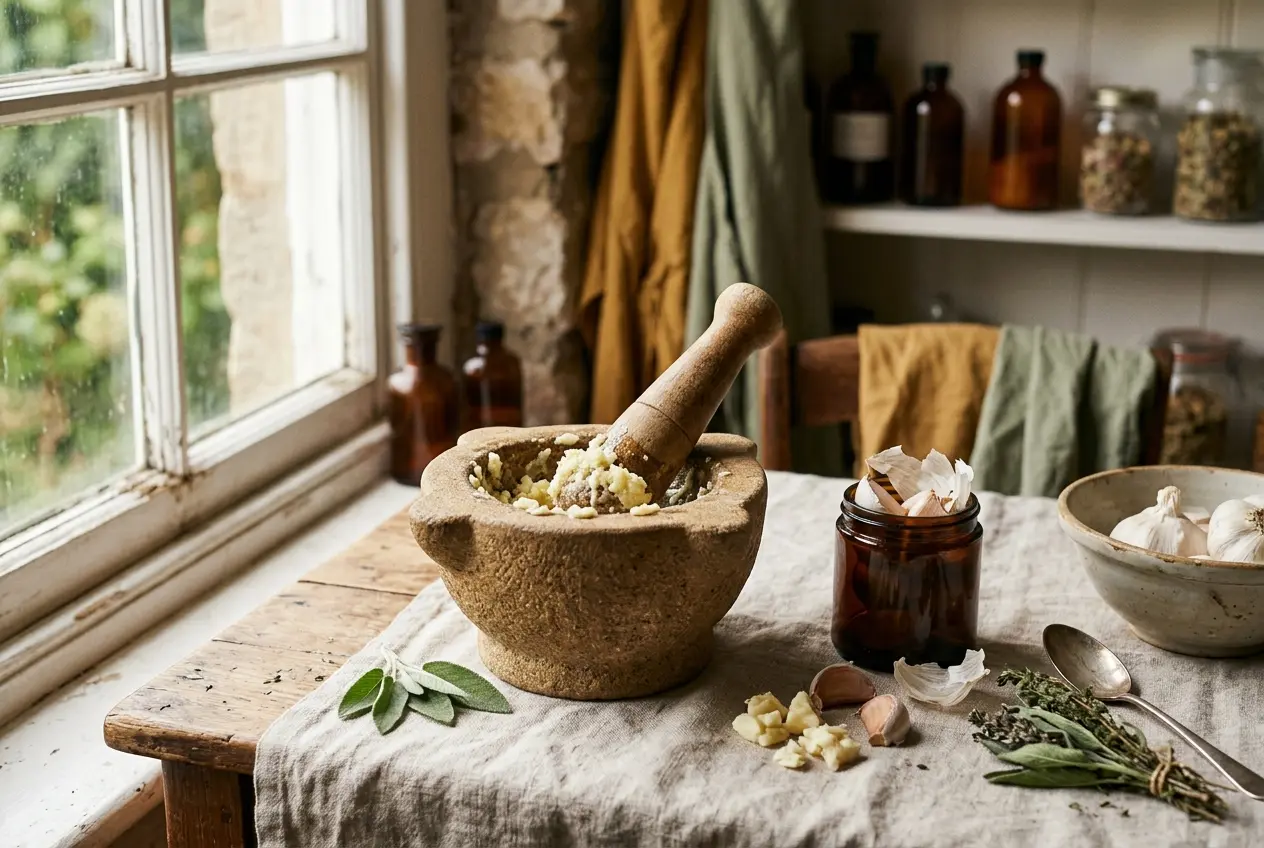 Knoflook tegen acne: wat werkt echt en wat is gevaarlijk?