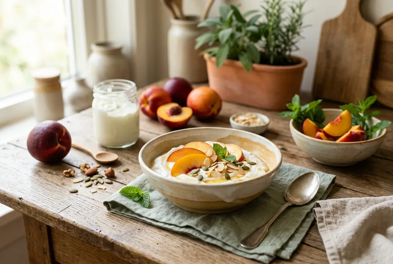 Yoghurt met Nectarine: Fris Zomerrecept met Probiotische Boost