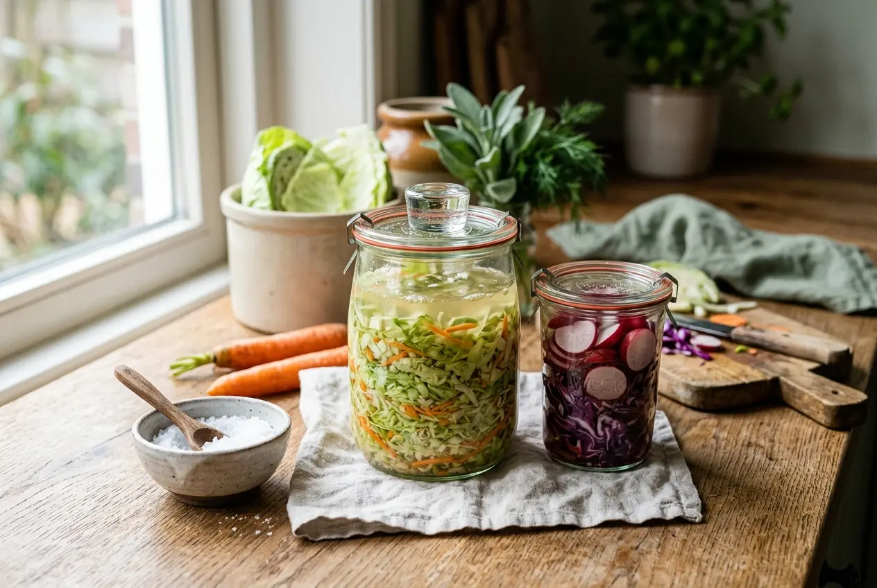 Zelf gefermenteerde groenten maken: stap-voor-stap recept voor thuis