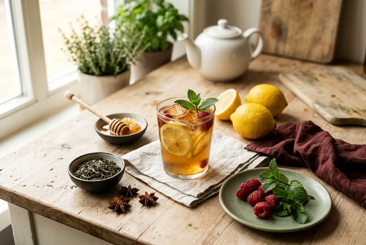 Zelf ice tea maken: praktisch en gezond