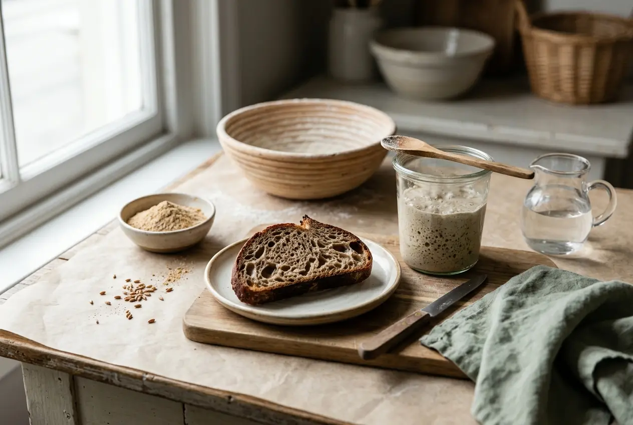 Zelf zuurdesembrood maken: starter en recept stap voor stap